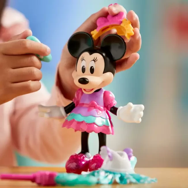 Сказочная модная кукла Disney Just Play Minnie Mouse -Набор сказочных модных кукол Disney Junior Minnie Mouse