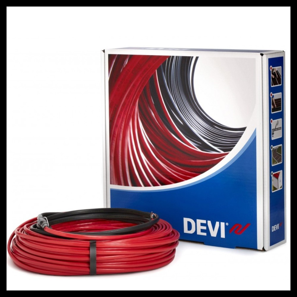 Нагревательный кабель для теплого электрического пола DEVIbasic 20S (длина бухты = 159 м, мощность = 3170 Вт) - фото 1 - id-p106112910