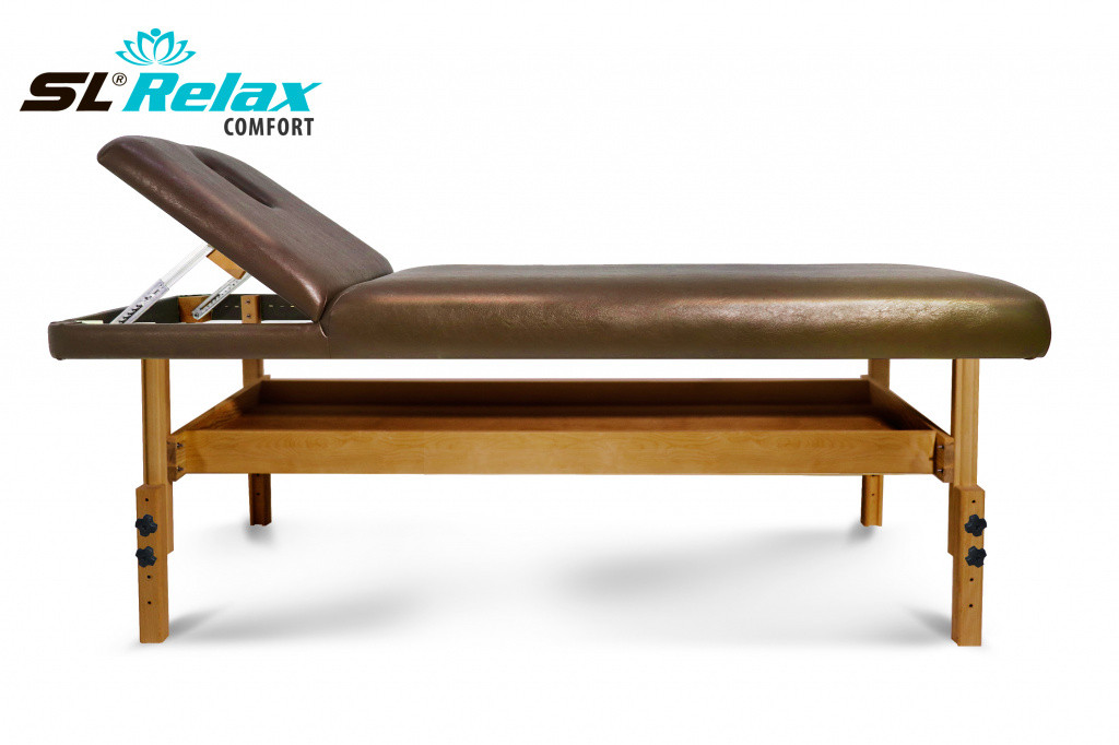 Массажный стол Relax Comfort коричневая кожа (№4 ) - фото 5 - id-p108191950