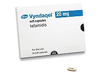 Виндакель (Vyndaqel) тафамидис меглюмині (tafamidis meglumine) 20 мг