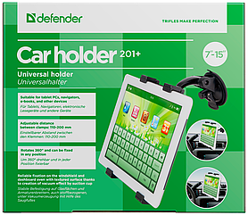 Держатель Defender Car holder 201+, черный.