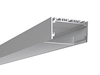 Алюминиевый профиль 2 м подвесной 76*35 мм для светильников