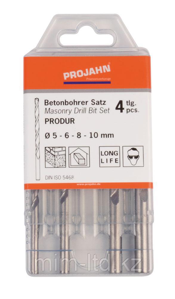 PRODUR Набор сверл, 5-10 мм, 4 шт., пластиковый кейс Projahn, фото 1