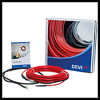 DEVIflex 18T электрлік еденді жылытуға арналған кабель (екі ядролы, шығанақ ұзындығы = 118 м, қуат = 2135 Вт)