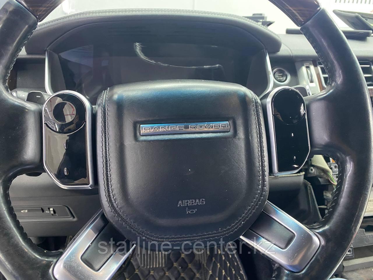 Range rover Sport Замена кнопок на руле под современный стиль.