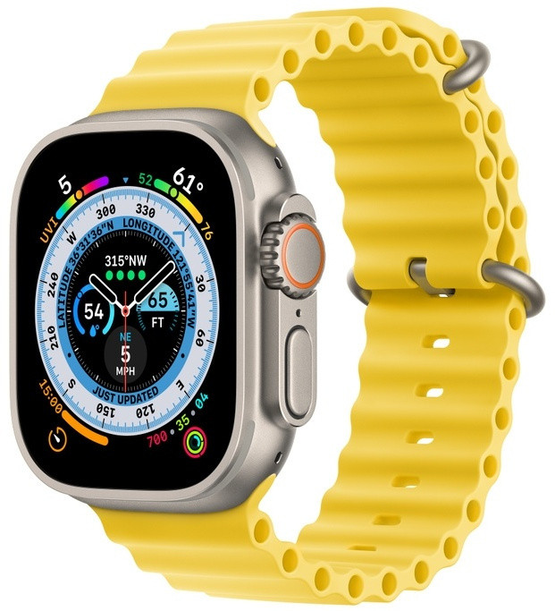 Apple Watch Ultra titanium case Ultra 49mm + Cellular yellow
