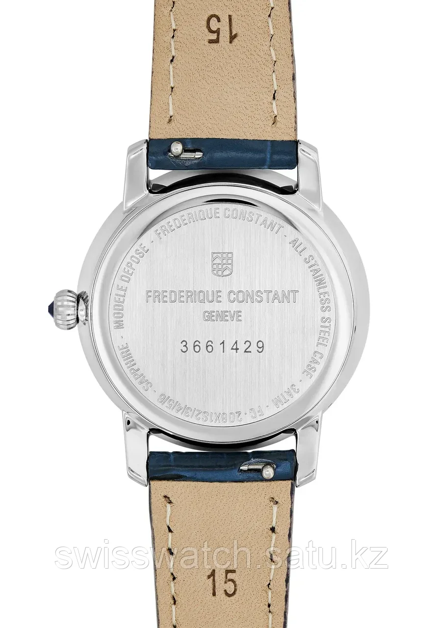 Часы Frederique Constant Slimline Ladies Moonphase FC-206MPWD1S6 - фото 4 - id-p113749348