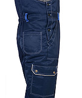 Костюм СИРИУС-ЛИДЕР куртка, п/к т.синий с васильком и молочным, СОП Арт. 04399