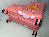 Детский дорожный чемодан на колёсах, каталка, 3-6 лет. Высота 55 см, ширина 53 см, глубина 23 см., фото 7