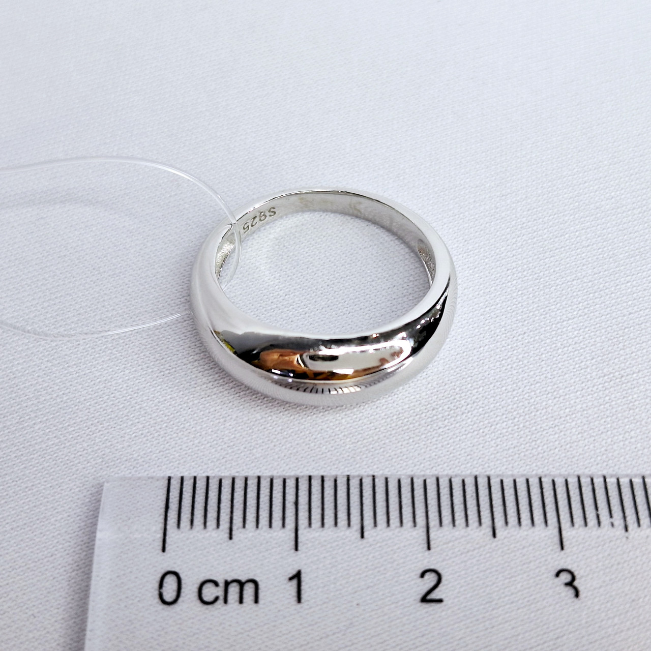 Кольцо Италия L436 серебро с родием вставка без вставок - фото 3 - id-p113751815