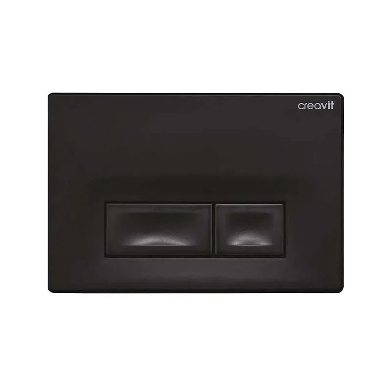 Кнопка для инсталляции Creavit Ore GP3002.01 черная матовая