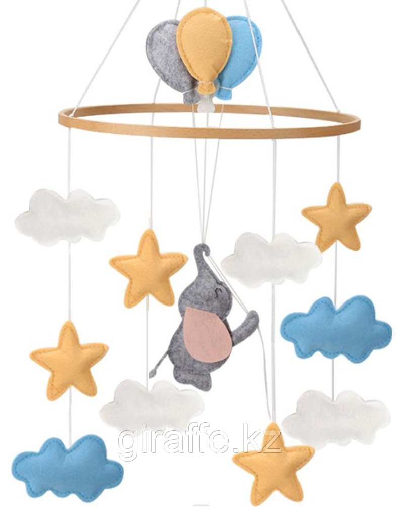 Мобиль для детской кроватки из фетра номер 25, фото 1