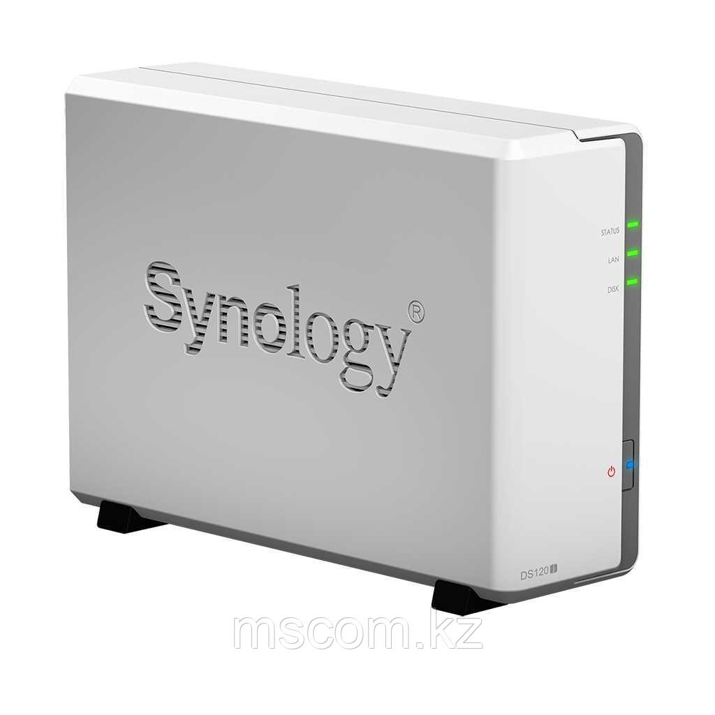 Сетевое оборудование Synology Сетевой NAS сервер DS120j 1xHDD для дома - фото 2 - id-p113547898