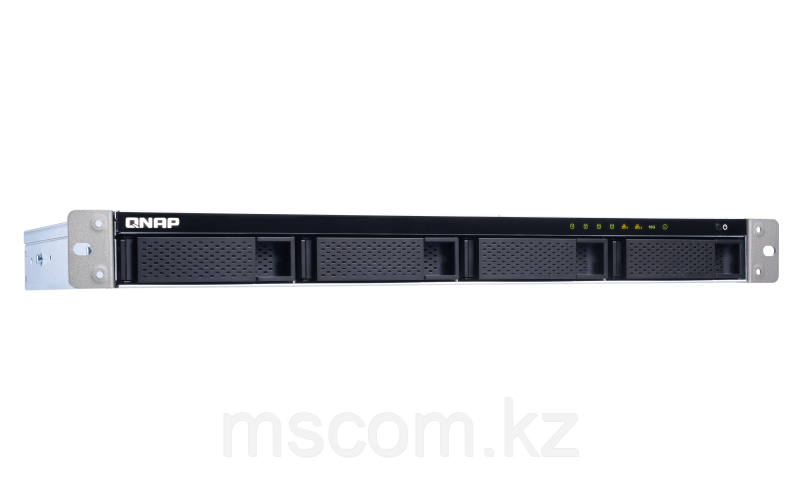 Сетевой RAID-накопитель Qnap TS-431XeU-2G-EU-RU, 4 отсека 3,5"/2,5", 10 GbE SFP+, стоечное исполнение, 1 блок - фото 4 - id-p113547918