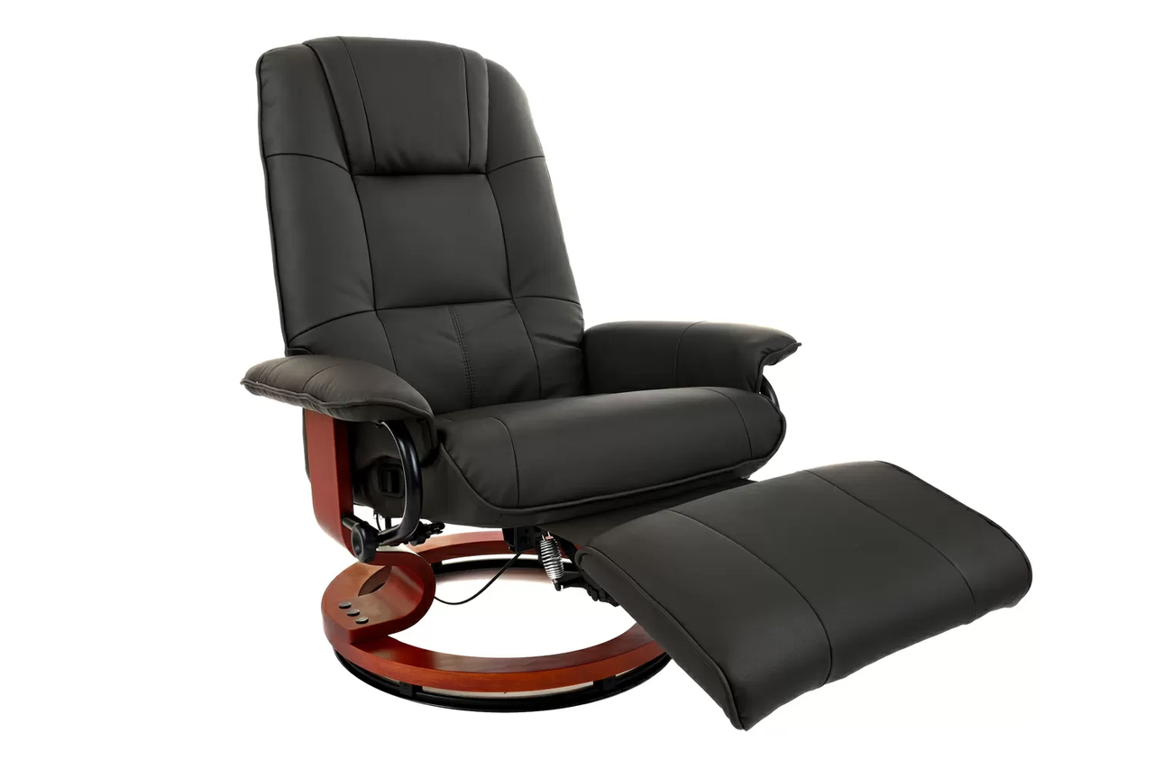 Кресло вибромассажное Angioletto с подъемным пуфом 2161 - фото 1 - id-p113724179