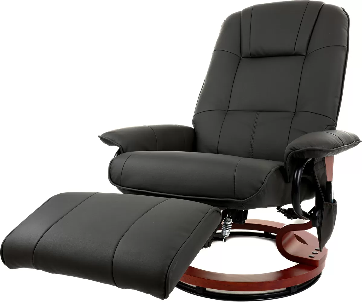 Кресло вибромассажное Angioletto с подъемным пуфом 2161 - фото 3 - id-p113724179