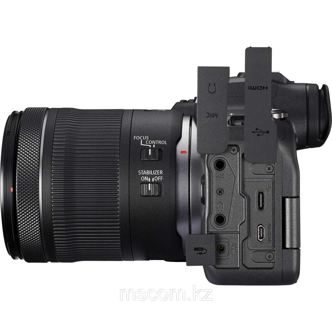 Фотоаппарат цифровой беззеркальный Canon EOS R6 RF24-105mm F4-7.1 IS STM KIT черный, 20 Mpx CMOS 35мм, 3840 x - фото 5 - id-p113565828