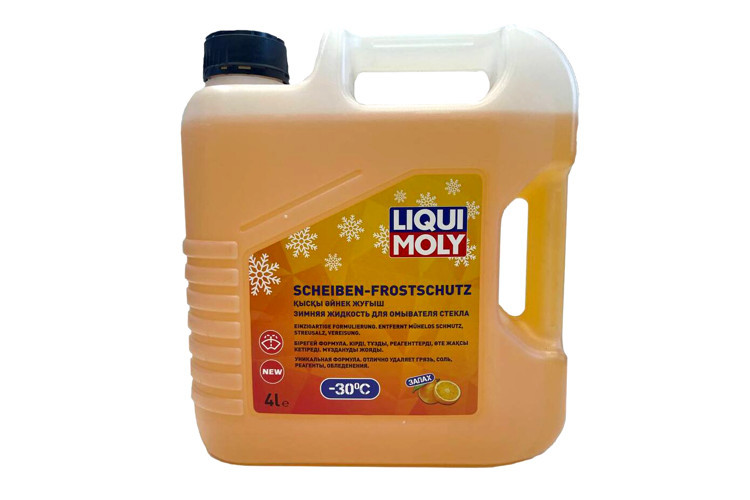 Жидкость для омывателя стекла LIQUI MOLY (зимняя -30) 4л. апельсин  (48162)(48142)