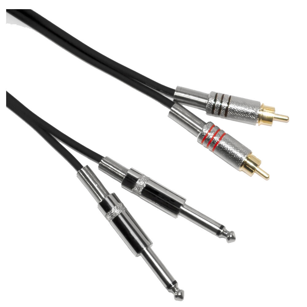 Кабель Jack-RCA 3 M Bespeco Basic BSY2JR300