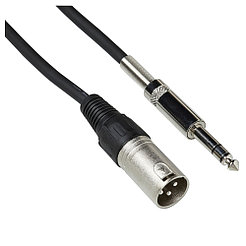 Кабель Jack-XLR(M) 1 M Bespeco Basic BSMS100