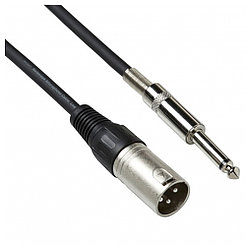 Кабель Jack-XLR(M) 3 M Bespeco Basic BSMM300