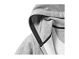 Толстовка Arora мужская с капюшоном, серый меланж, фото 8