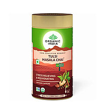 Органический Чай Тулси со специями Масала (Tulsi Masala Chai ORGANIC INDIA) ,100 грамм.