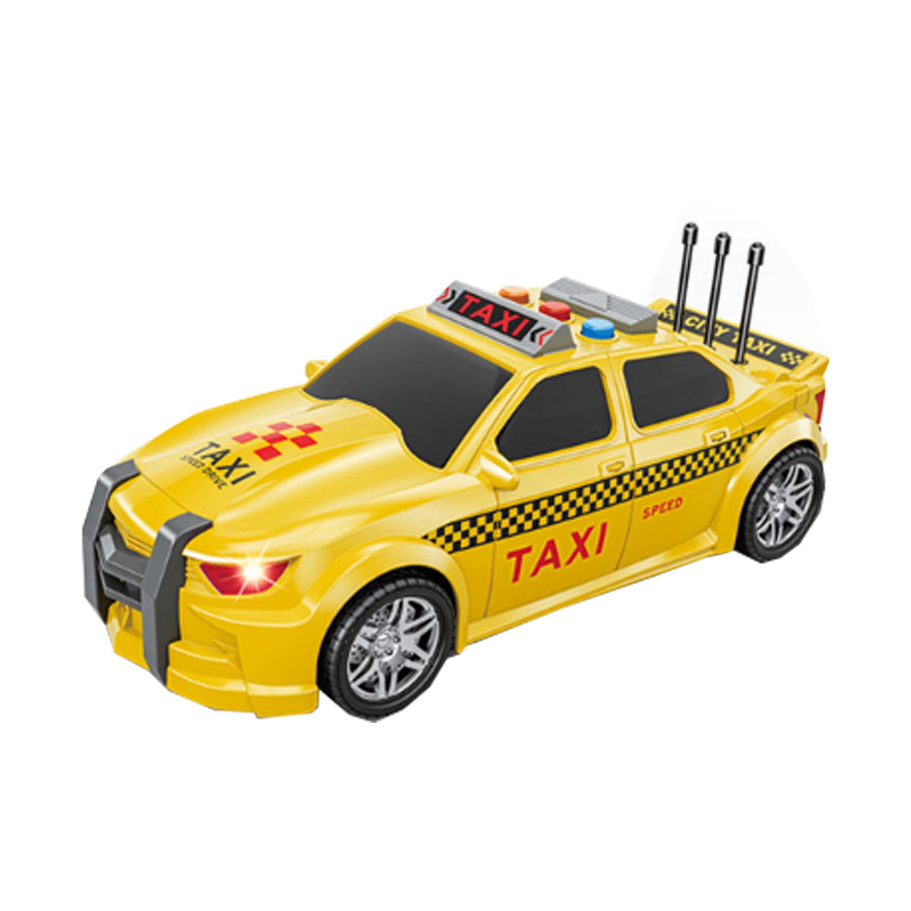 Игрушечное такси INERTIA CAR - фото 3 - id-p113756419