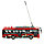 Игрушечный троллейбус INERTIA CAR красный, фото 3