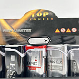 Зажигалка №208, металлическая, с турбонаддувом, с крышкой, фото 4