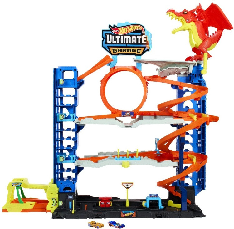 Hot Wheels Невообразимый гараж , пластик, мультиколор