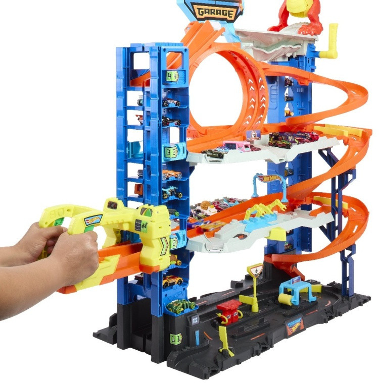 Hot Wheels Невообразимый гараж , пластик, мультиколор