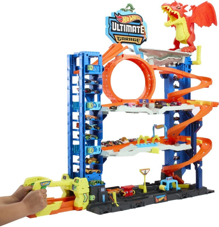 Hot Wheels Невообразимый гараж , пластик, мультиколор