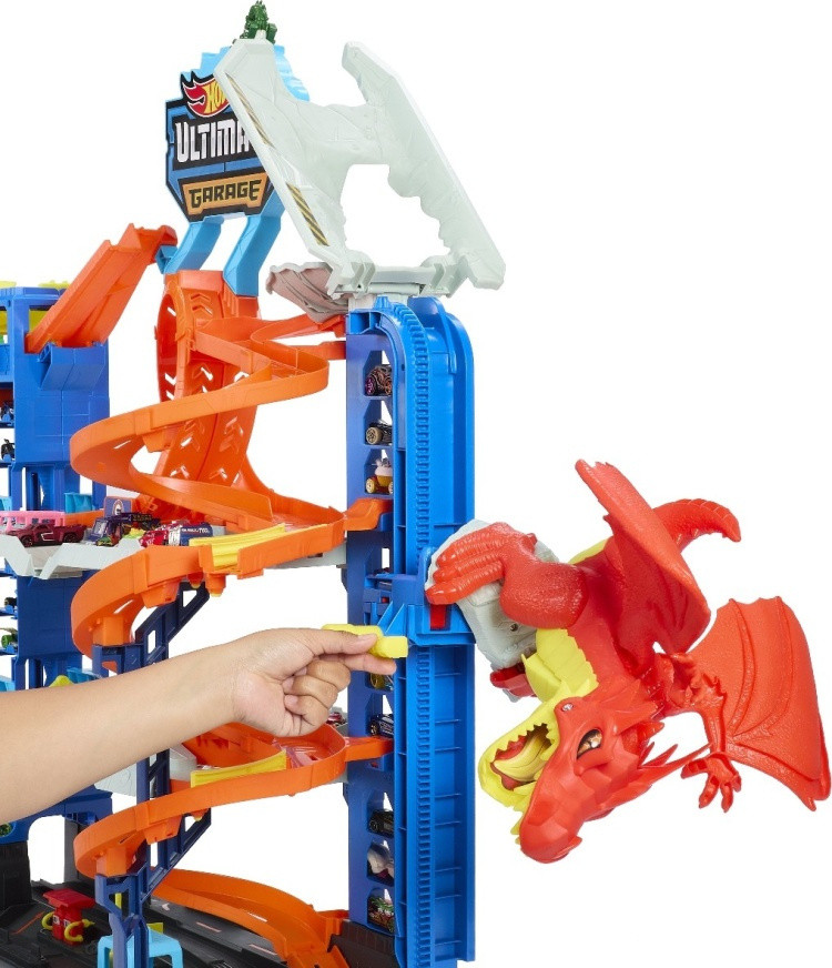 Hot Wheels Невообразимый гараж , пластик, мультиколор