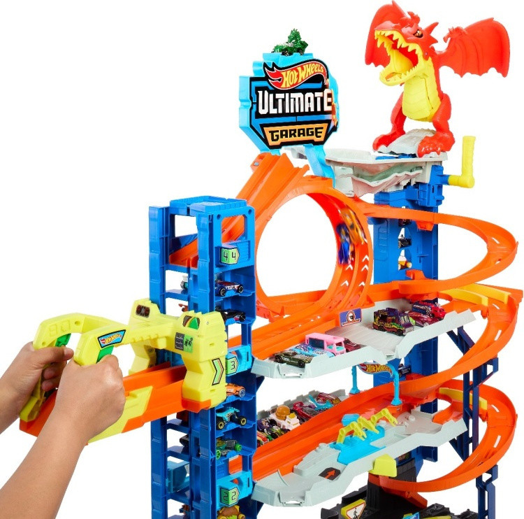 Hot Wheels Невообразимый гараж , пластик, мультиколор