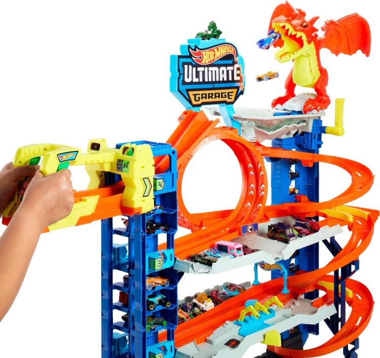 Hot Wheels Невообразимый гараж , пластик, мультиколор