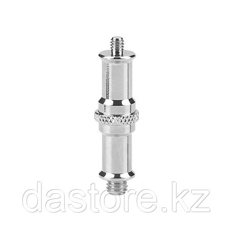 E-Image S-022 1/4" male to 3/8" male adapter 68mm, фото 2