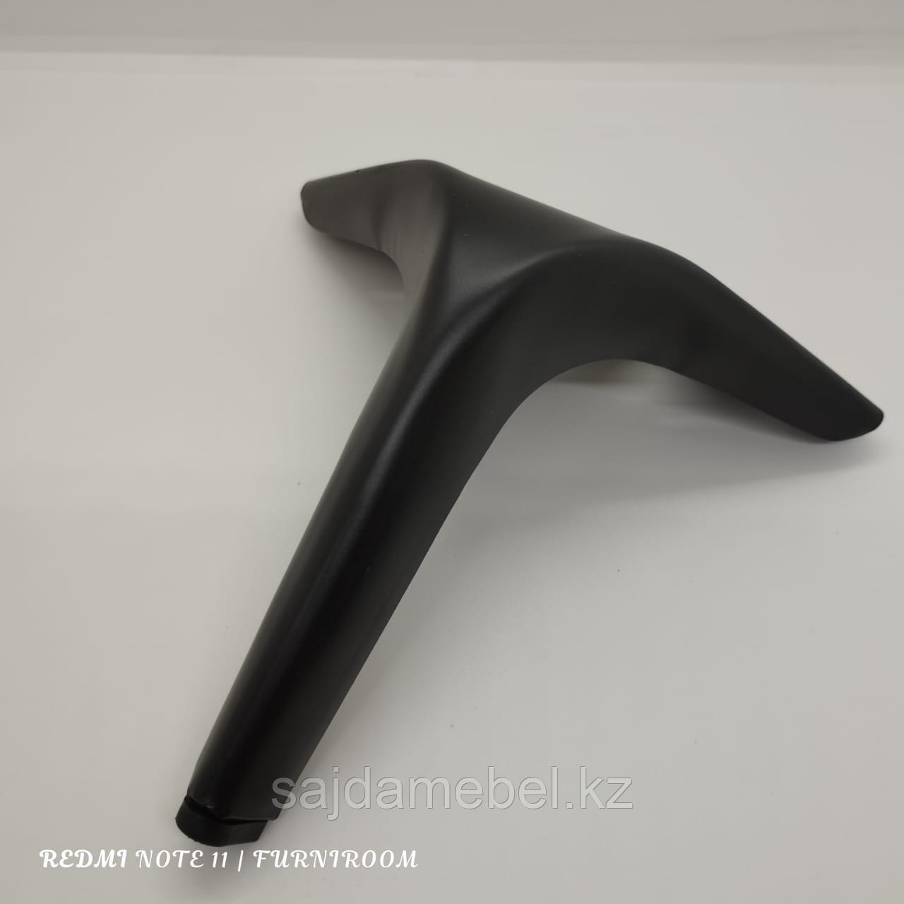 Ножка для мягкой и корпусной мебели,черная 15 см - фото 2 - id-p113758215