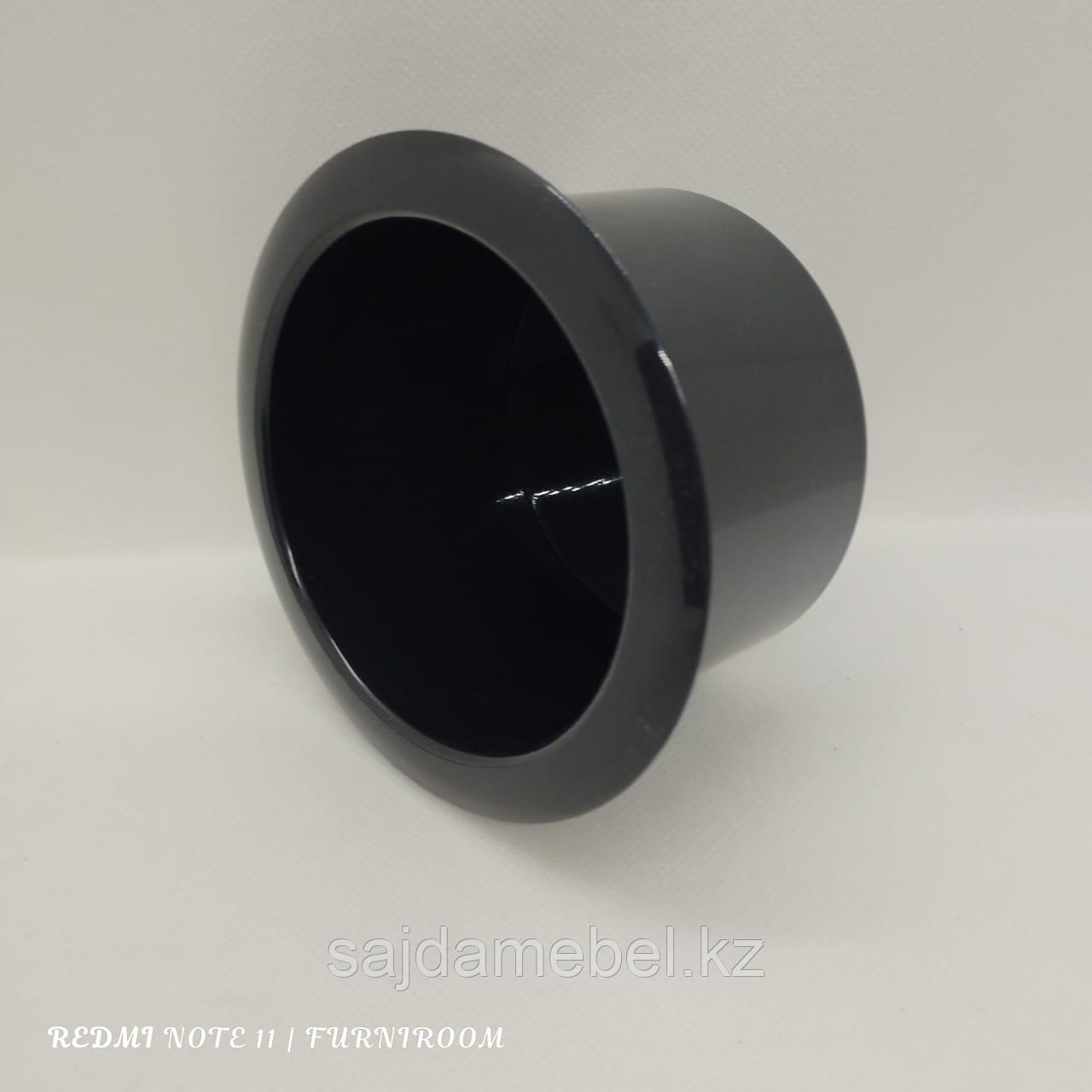 Чашка под бутыль,для мягкой мебели,черный,6 см,пластик - фото 1 - id-p113758356
