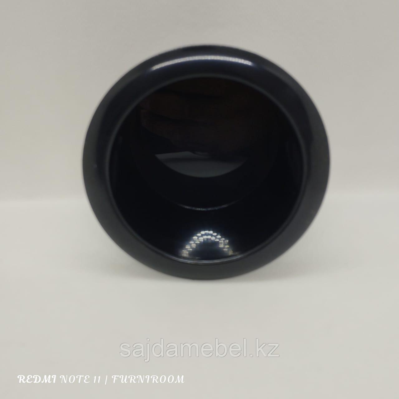 Чашка под бутыль,для мягкой мебели,черный,6 см,пластик - фото 2 - id-p113758356