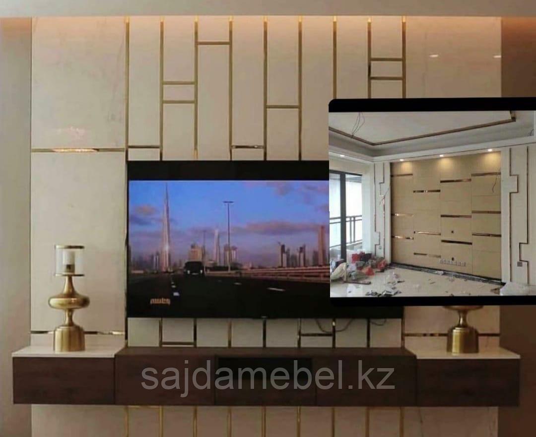 Профиль П-образный для декора мебели и фасадов,15мм,золото матовый - фото 1 - id-p113758536