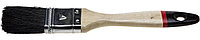 STAYER UNIVERSAL-EURO 20 мм, 3/4 чёрная натуральная щетина, деревянная ручка, Плоская кисть (01022-020)