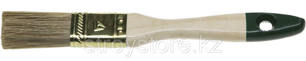 STAYER LASUR 25 мм, 1″ смешанная щетина, деревянная ручка, Плоская кисть, STANDARD (01031-25)