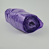 Пакет-майка, однотонный, фиолетовый, в рулоне, 500 гр, фото 2