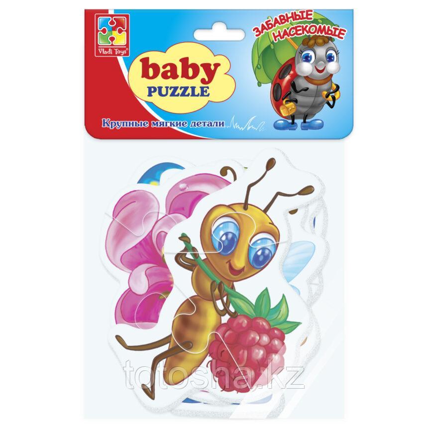 Baby Puzzle «Забавные насекомые» , VT1106-06 - фото 1 - id-p113767684