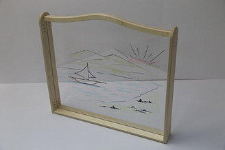 Панель для игровых зон "Прозрачный мольберт"