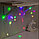 Светодиодная новогодняя гирлянда "звездочки" 3.6 метра разноцветная, фото 2