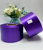 Сатиновая лента, фиолетовый 100 мм х 200 м