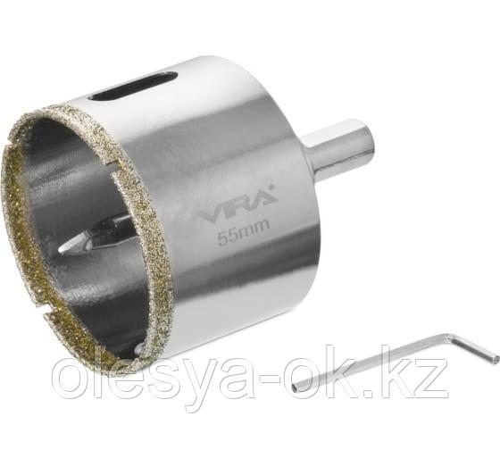 Коронка алмазная 55 мм по керамике VIRA 559507 - фото 4 - id-p113795607