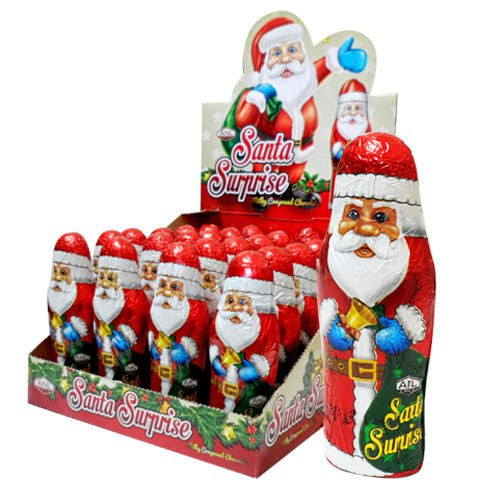 Шоколадный Санта Santa Surprise 38гр /Турция/ (24шт - упак)